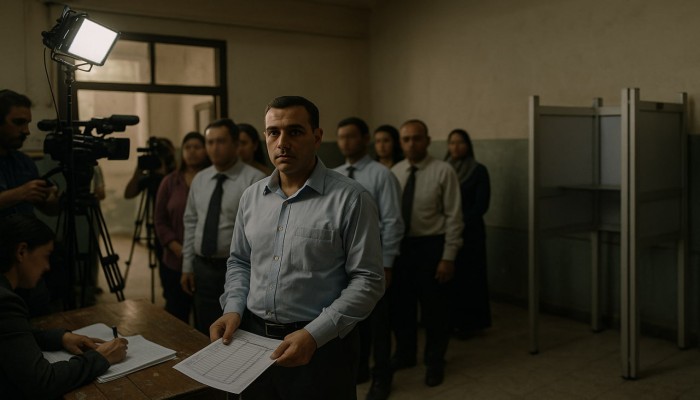 حشر المعلمين بتجمعات مدرسية بالمحافظات للتصوير ودفاتر الحضور والانصراف باللجان الانتخابية.. الضحك على المصريين مشهد مكرر بعهد السيسي