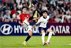 مصر ترافق فنزويلا وإنجلترا إلى دور الـ32 في مونديال الناشئين بقطر رغم الخسارة بثلاثية