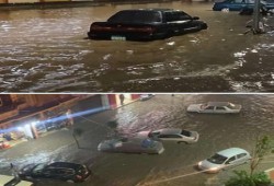 فيديو || غرق تام في بورسعيد: حكومة الانقلاب تغرق فى أول اختبار للأمطار الشتوية