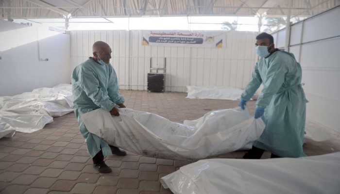 وصول جثامين 15 شهيدًا إلى غزة من قوات الاحتلال