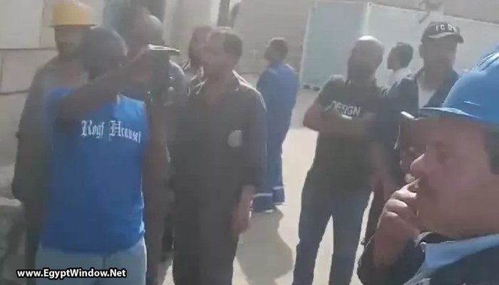 عمال محطات كهرباء أسوان يحتجون للمطالبة بزيادة الرواتب