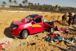 انقلاب سيارة عمالة زراعية على طريق القاهرة–الإسكندرية الصحراوي يعيد فتح ملف «أمان الطرق»