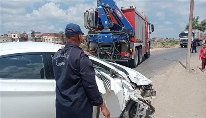 إصابة 6 طالبات في حادث سير بالبحيرة