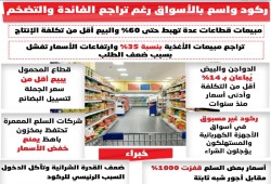 شلل تام بالأسواق وهبوط بالمبيعات.. حكومة السيسي تحول مصر إلى "مقبرة للتجارة" وتدفع المنتجين للبيع بأقل من التكلفة