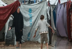 ميدل إيست آي || عاصفة بايرون تفتح فصلًا كارثيًا جديدًا في غزة بينما تبقى إسرائيل آمنة وجافة