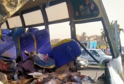 مصرع وإصابة 9 أشخاص في تصادم مروع بالطريق الإقليمي ببلبيس بالشرقية