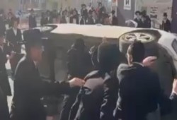 بالفيديو || 13 إصابة من شرطة الاحتلال خلال مواجهات مع "الحريديم" في القدس المحتلة