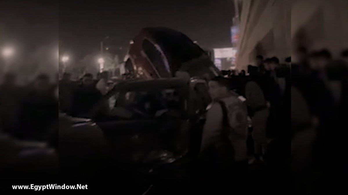 فيديو || سيارة أمن مركزي تدهس 7 سيارات في الشيراتون وسط تساؤلات عن المحاسبة