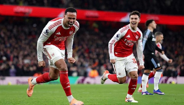 هدية نهاية العام وبطل الشتاء.. أرسنال يمطر شباك أستون فيلا برباعية يؤمن بها الصدارة