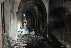 استشهاد عنصر أمن وإصابة آخرين في تفجير انتحاري وسط حلب