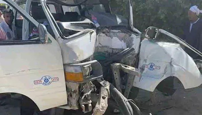 إصابة 10 أشخاص في حادث تصادم مروع على الطريق الصحراوي بالإسكندرية
