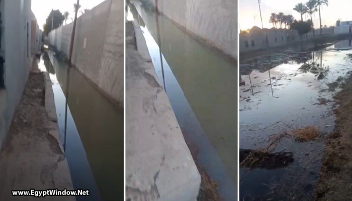 شاهد|| غرق مقابر كفر سندوه بالقليوبية يثير غضب الأهالي