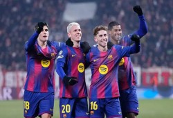 برشلونة يسقط سلافيا براج برباعية في دوري أبطال أوروبا