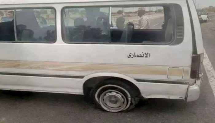 إصابة 10 أشخاص بانقلاب ميكروباص على طريق السويس–الإسماعيلية