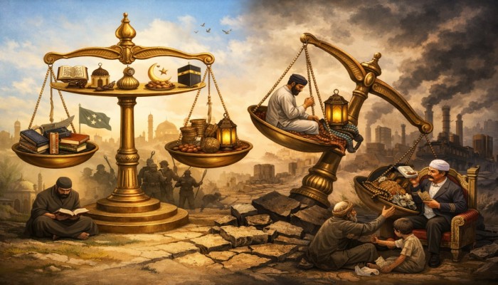 اختلال موازين الطاعة: كيف ضيّع المسلمون مراتب الواجبات وقدّموا الفروع على الأصول؟