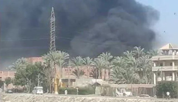 بالفيديو|| حريق هائل في مصنع مراتب بالبدرشين ويكشف ثغرات السلامة الصناعية والرقابة الحكومية