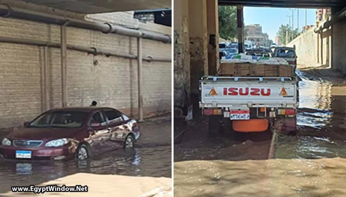 المياه تغرق نفق أسوان وتشل حركة المرور.. والمنوفية تعاني الانقطاع اليومي لساعات