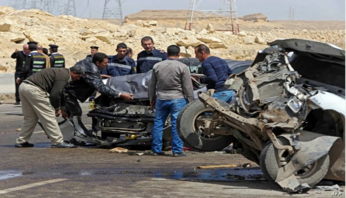 17 مصابًا في حوادث متفرقة من الفيوم إلى أسوان وسيناء