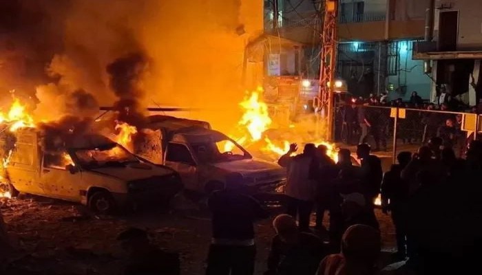 فيديو || شهداء وجرحى في لبنان جراء غارات للاحتلال تطال البقاع وعين الحلوة