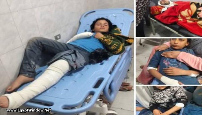 إصابة 8 تلاميذ بانقلاب تروسيكل بالغربية أثناء توجههم للمدرسة