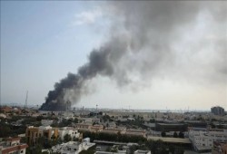 تستضيف قوات أمريكية.. فيديو || صواريخ إيرانية تستهدفت قاعدة الأمير سلطان الجوية بالسعودية