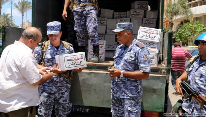 الجيش يعود لتوزيع الكراتين.. 1.5 مليون عبوة بنصف الثمن تكشف فشل الحكومة لا نجاحها
