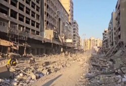 الاحتلال يقصف فندقًا في بيروت بزعم وجود قادة إيرانيين