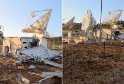 فيديو || حزب الله يستهدف محطة اتصالات إسرائيلية بالقدس المحتلة