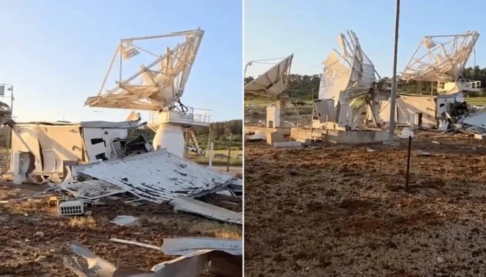 فيديو || حزب الله يستهدف محطة اتصالات إسرائيلية بالقدس المحتلة