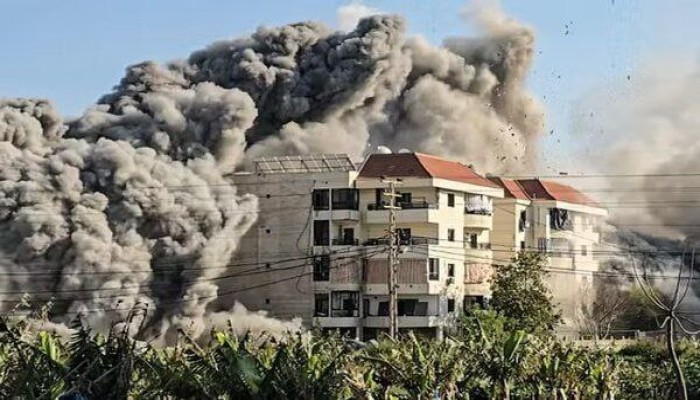 قصف صهيوني بالفوسفور الأبيض لمناطق سكنية في لبنان