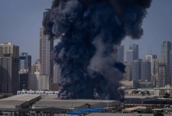 شاهد|| هجمات إيرانية بطائرات مسيرة وصواريخ باليستية تطال قطر والبحرين والسعودية والإمارات