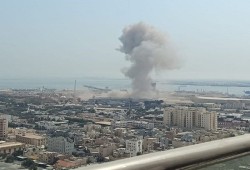 إيران تقصف محطة وقود داخل منشأة طاقة في البحرين