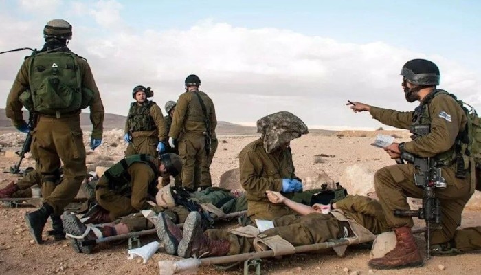 إصابة قائد كتيبة واثنين من جنود الاحتلال بصواريخ ومسيرات حزب الله