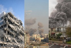 بالفيديو: الحرس الثوري يشن أعنف قصف على تل أبيب في ليلة عيد الفصح