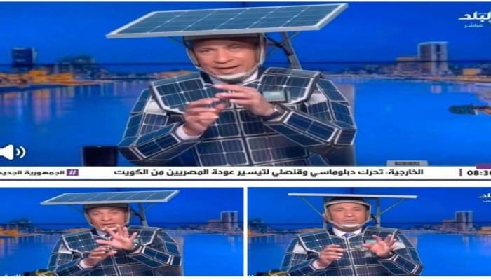 سخرية عالمية من فيديو أحمد موسى بالألواح الشمسية المُخرَج بالذكاء الصناعي!!!