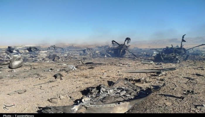 مقر خاتم الانبياء: عملية إنقاذ الطيار الأمريكي انتهت بفشل تام