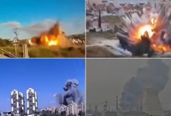 فيديو || كاميرات المراقبة تكسر التعتيم.. ضربات إيران تستنزف العمق الإسرائيلي