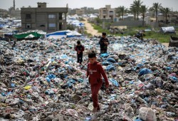 كارثة صامتة في غزة.. القوارض تغزو خيام النازحين وتهدد حياتهم وسط انهيار بيئي وصحي