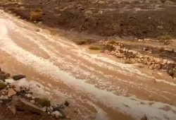 بالفيديو: سيول تضرب سانت كاترين وإصابات بين المواطنين