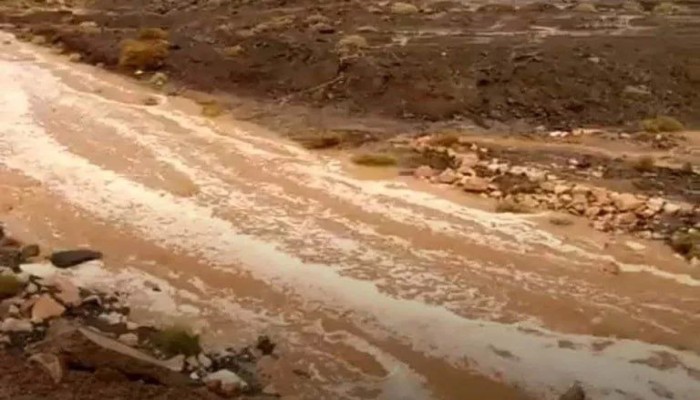 بالفيديو: سيول تضرب سانت كاترين وإصابات بين المواطنين