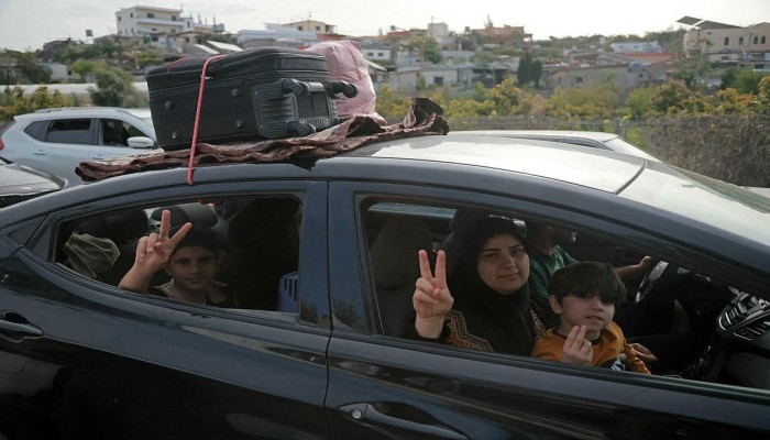 حماس تعتبر وقف إطلاق النار في لبنان انتصارًا للصمود وتدعو لضمان عودة آمنة للنازحين