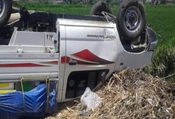 إصابة 12 شخصًا في حادث مروع على الطريق الدولي الساحلي بكفر الشيخ