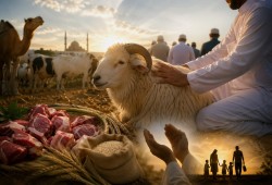 الأضحية شعيرة ومعنى وأحكام كاملة من التعريف إلى التقسيم وأثرها في حياة المسلم