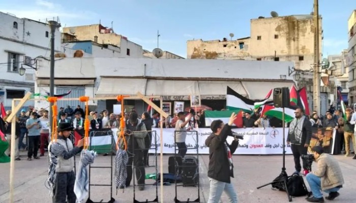 احتجاجات مراكش ضد التطبيع تكشف اتساع الغضب الشعبي وسط إصرار الدولة المغربية على الإبقاء على علاقاتها مع إسرائيل