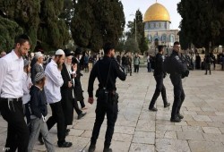 مستوطنون يقتحمون المسجد الأقصى تحت حماية مشددة ويؤدون طقوسًا استفزازية
