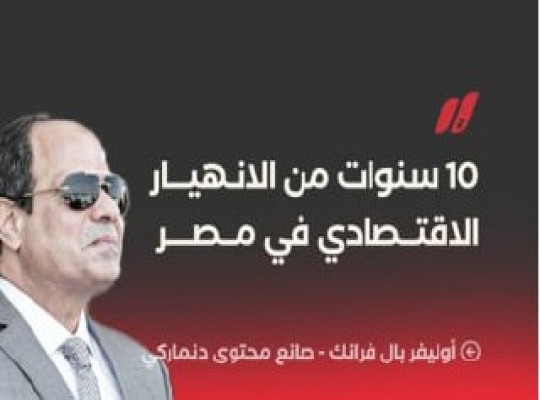 صانع محتوى دنماركي يوثق 10 سنوات من الانهيار الاقتصادي في مصر.. ديون ضخمة ومشروعات بلا عائد وهيمنة عسكرية على السوق