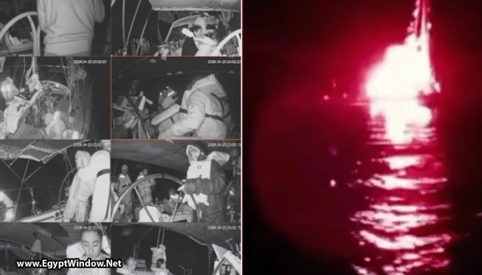 بالفيديو: الاحتلال يبدأ السيطرة على سفن أسطول الصمود العالمي المتجه إلى غزة