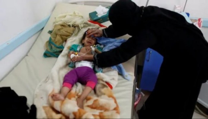 الصحة العالمية : أكثر من 3 آلاف إصابة بالكوليرا في اليمن خلال 3 أشهر