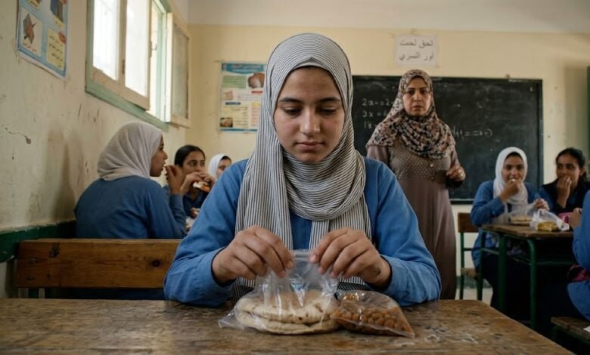 "رغيفان وكيس فول" في بني سويف يفضحان فنكوش التغذية المدرسية وتنمر المسئولين على الأطفال الفقراء