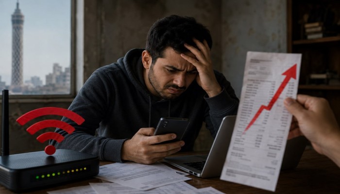 أزمة الإنترنت في مصر ليست الأسعار فقط.. احتكار البنية التحتية يضرب الجودة ويعطل التحول الرقمي